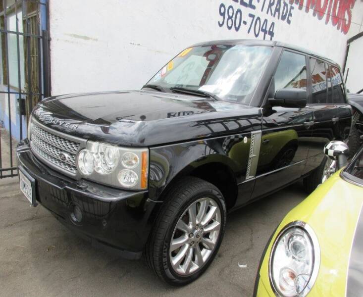 2008 Land Rover Range Rover for sale at Rock Bottom Motors in North Hollywood CA