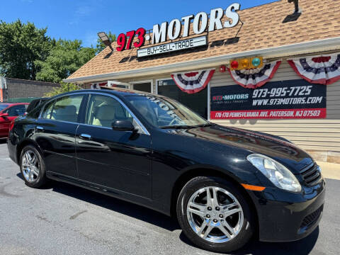 2005 Infiniti G35 for sale at 973 MOTORS in Paterson NJ