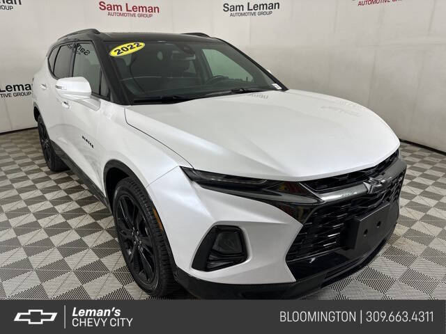 2022 Chevrolet Blazer for sale at Leman's Chevy City in Bloomington IL