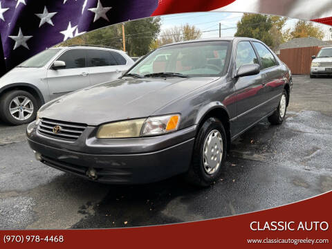 1997 Toyota Camry for sale at Classic Auto in Greeley CO