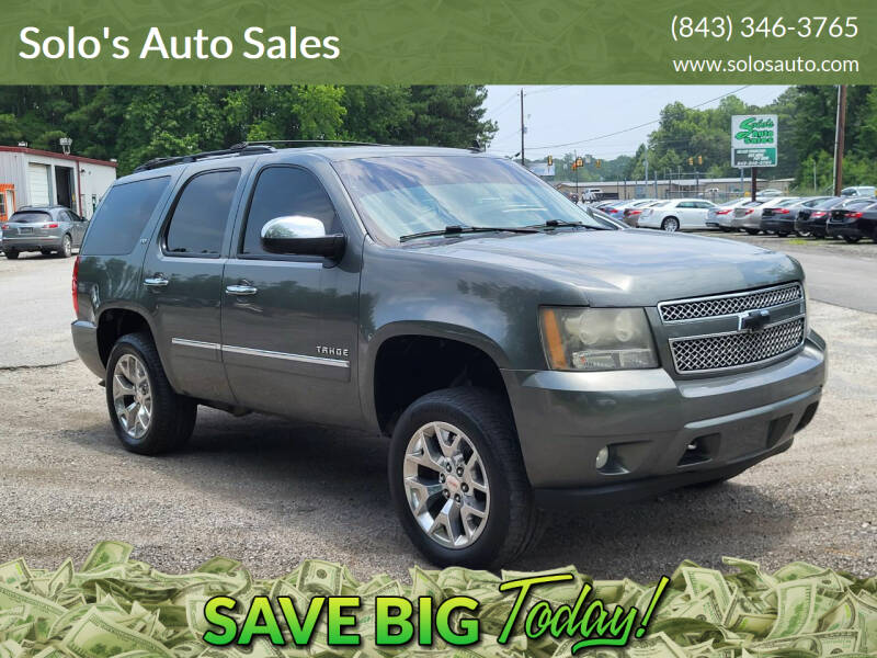 2011 Chevrolet Tahoe for sale at Solo's Auto Sales in Timmonsville SC