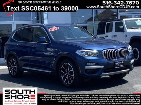2019 BMW X3 for sale at South Shore Chrysler Dodge Jeep Ram in Inwood NY