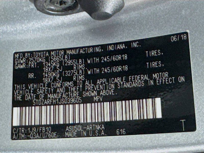 2018 Toyota Highlander LE