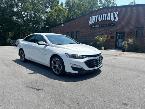 2020 Chevrolet Malibu for sale at Autohaus of Greensboro in Greensboro NC