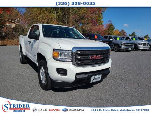 2017 GMC Canyon for sale at STRIDER BUICK GMC SUBARU in Asheboro NC