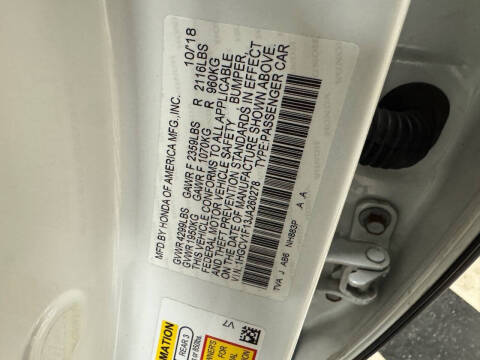 2018 Honda Accord LX