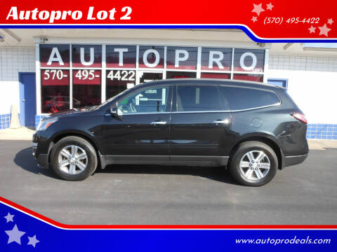 2015 Chevrolet Traverse for sale at Autopro Lot 2 in Sunbury PA