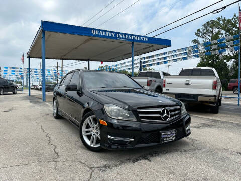 2014 Mercedes-Benz C-Class for sale at Quality Investments in Tyler TX