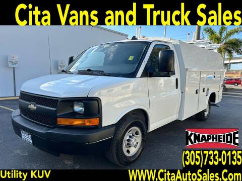2016 CHEVROLET EXPRESS 3500 ENCLOSED *UTILITY TRUCK**KUV* for sale at Cita Auto Sales in Medley FL