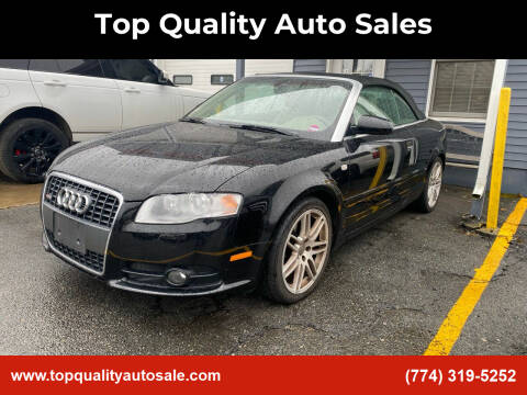 2009 Audi A4 for sale at Top Quality Auto Sales in Westport MA