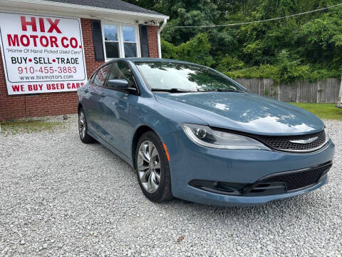 2015 Chrysler 200 S