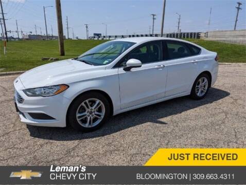 2018 Ford Fusion for sale at Leman's Chevy City in Bloomington IL