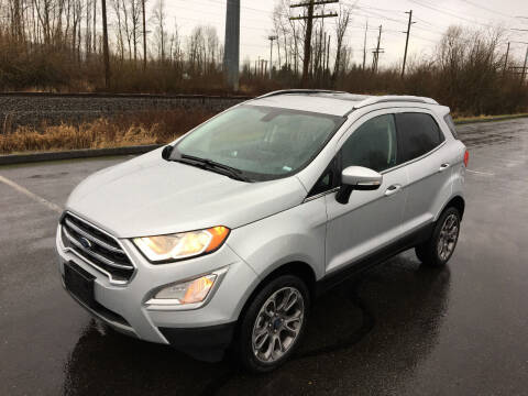 2019 Ford EcoSport for sale at Rynok Auto Sales LLC in Auburn WA