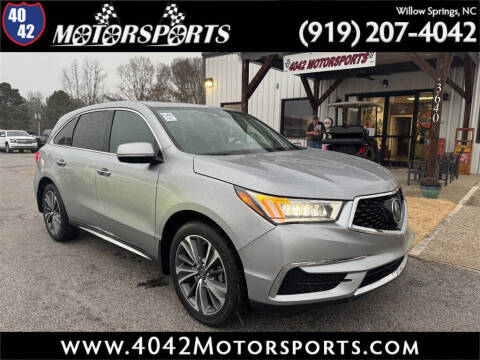 2019 Acura MDX for sale at 4042 Motorsports in Willow Spring NC