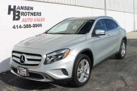 2015 Mercedes-Benz GLA for sale at HANSEN BROTHERS AUTO SALES in Milwaukee WI