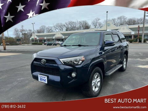 2014 Toyota 4Runner for sale at Best Auto Mart in Weymouth MA