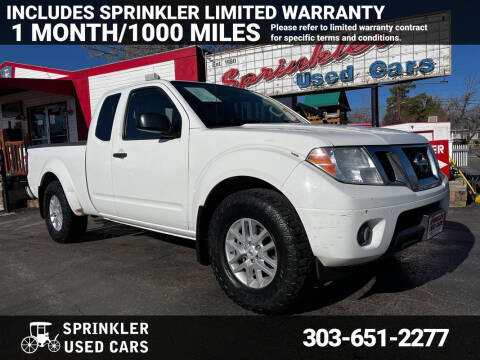2016 Nissan Frontier for sale at Sprinkler Used Cars in Longmont CO