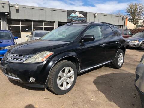 2006 Nissan Murano for sale at Rocky Mountain Motors LTD in Englewood CO