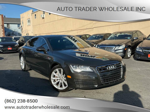 2014 Audi A7 for sale at Auto Trader Wholesale Inc in Saddle Brook NJ