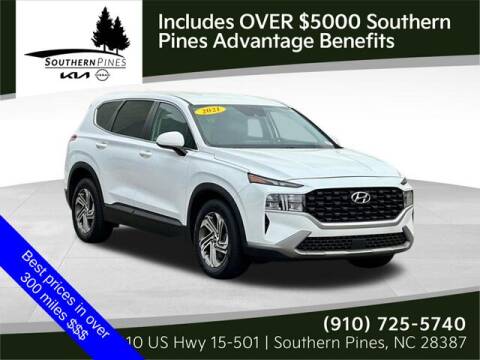2021 Hyundai Santa Fe for sale at PHIL SMITH AUTOMOTIVE GROUP - Pinehurst Nissan Kia in Southern Pines NC