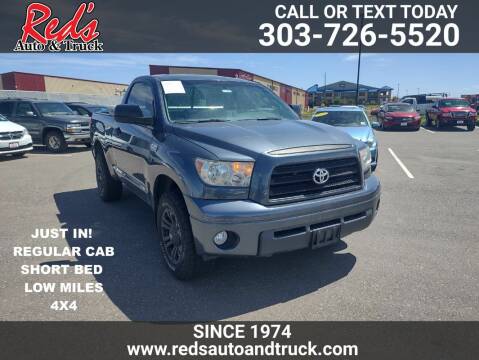 2008 Toyota Tundra for sale at Red's Auto and Truck in Longmont CO