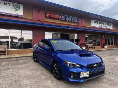 2018 Subaru WRX for sale at Ohana Motors in Lihue HI