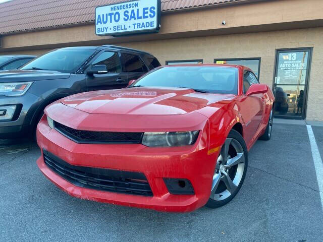 2014 Chevrolet Camaro for sale at Henderson Auto Sales in Henderson, NV