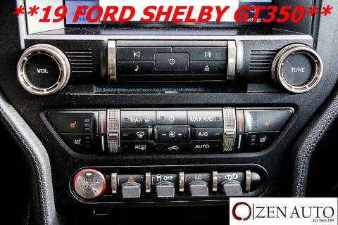 2019 Ford Mustang Shelby GT350