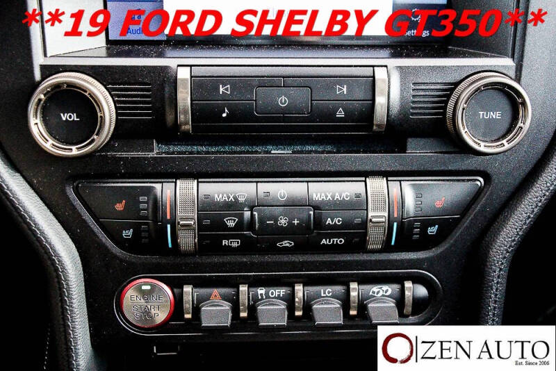 2019 Ford Mustang Shelby GT350