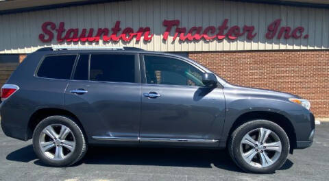 2011 Toyota Highlander for sale at STAUNTON TRACTOR INC in Staunton VA