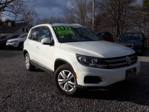 2016 Volkswagen Tiguan for sale at The Auto Barn in Berwick ME