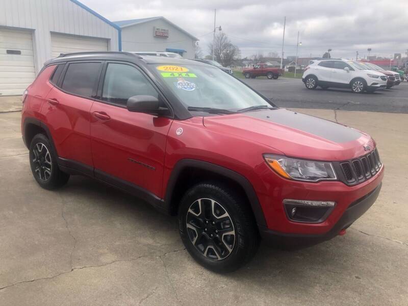 2021 Jeep Compass for sale at Ancil Reynolds Used Cars Inc. in Campbellsville KY
