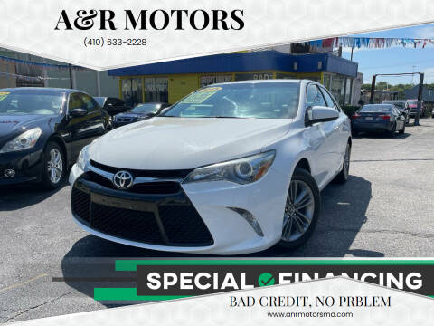 2015 Toyota Camry for sale at A&R MOTORS in Baltimore MD