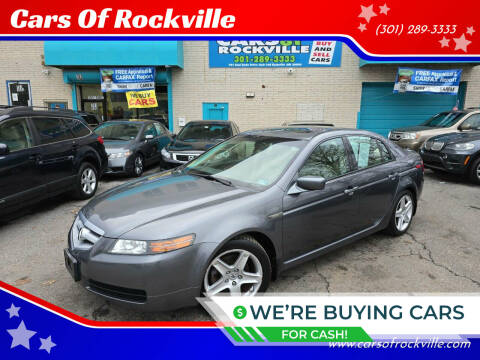 2006 Acura TL for sale at Cars Of Rockville in Rockville MD