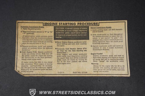 1972 Chevrolet Chevelle