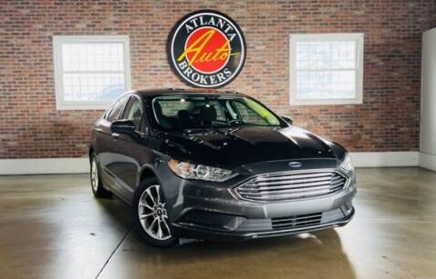 2017 Ford Fusion for sale at Atlanta Auto Brokers in Marietta GA
