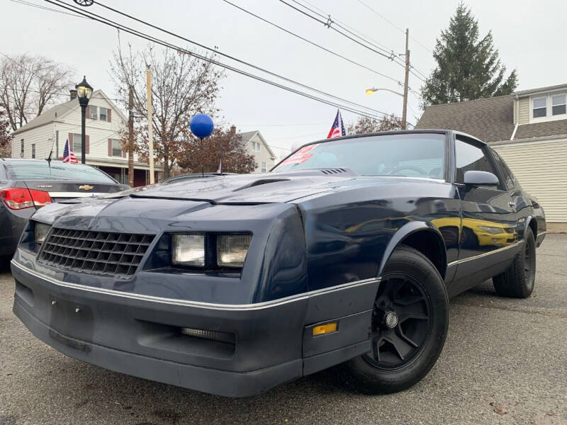 1986 Chevrolet Monte Carlo for sale at PARKWAY MOTORS 399 LLC in Fords NJ