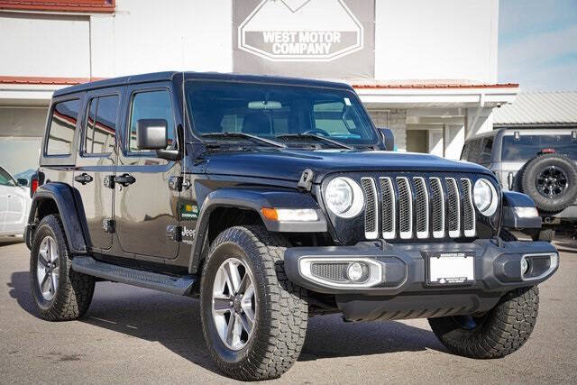 2020 Jeep Wrangler Unlimited for sale at West Motor Company in Hyde Park UT