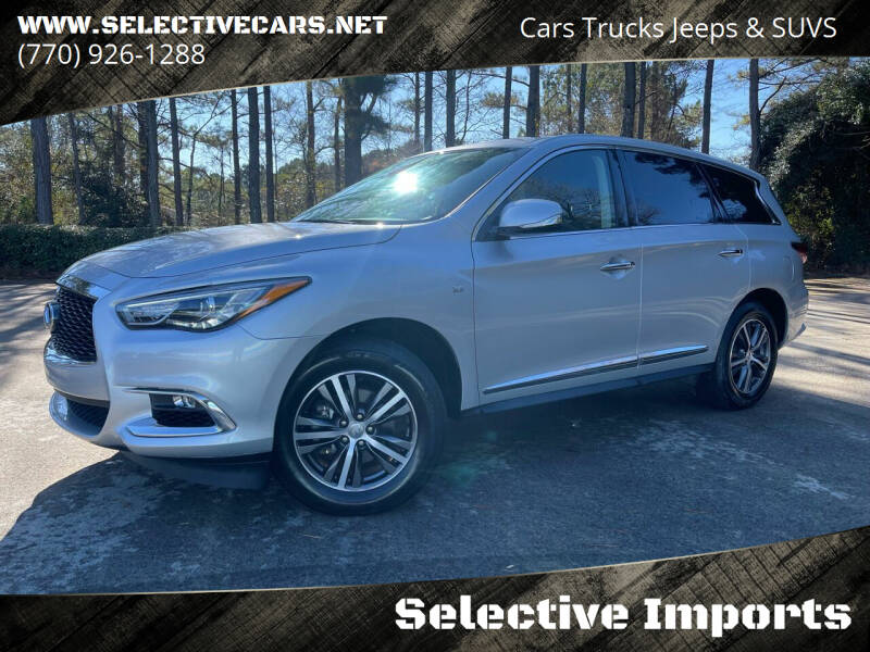 2019 Infiniti QX60 for sale at Selective Imports in Woodstock GA