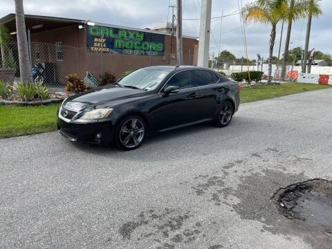 2011 Lexus IS 250 for sale at Galaxy Motors Inc in Melbourne FL
