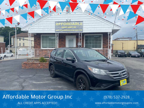 2012 Honda CR-V for sale at Affordable Motor Group Inc in Worcester MA