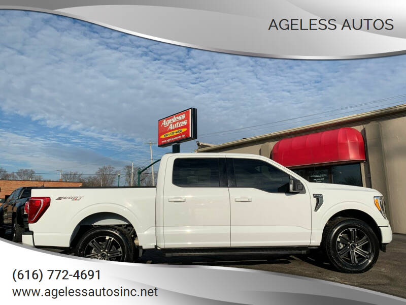 2021 Ford F-150 for sale at Ageless Autos in Zeeland MI