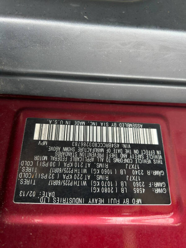 2013 Subaru Outback 2.5i Premium