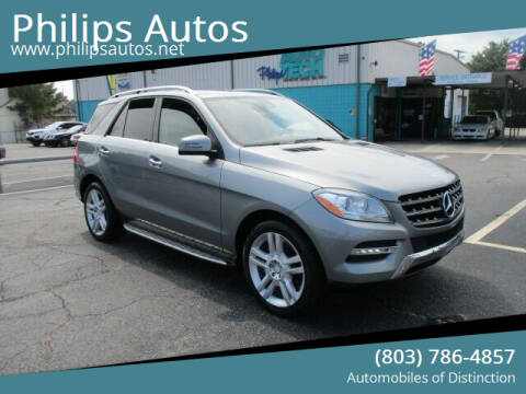 2014 Mercedes-Benz M-Class for sale at Philips Autos in Columbia SC