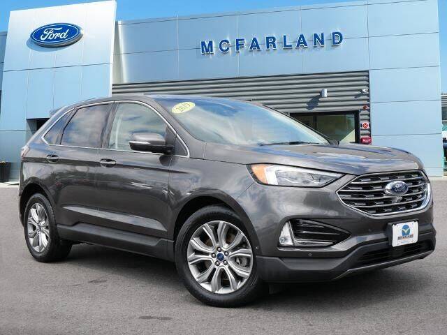 2019 Ford Edge for sale at MC FARLAND FORD in Exeter NH