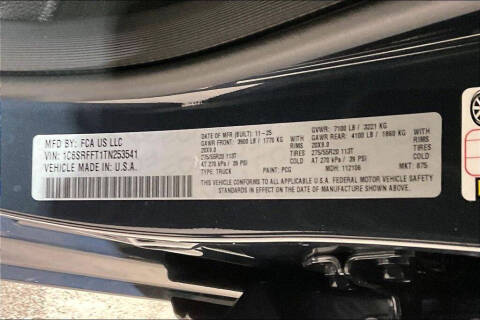 2026 RAM 1500