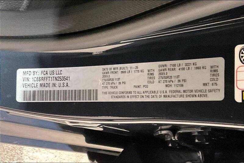 2026 RAM 1500
