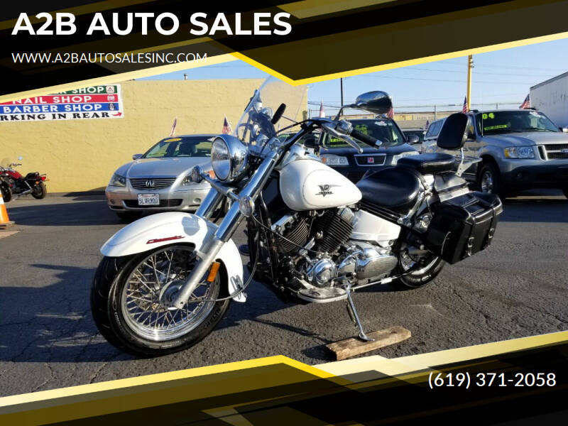 2007 Yamaha V STAR 1100 for sale at A2B AUTO SALES in Chula Vista CA