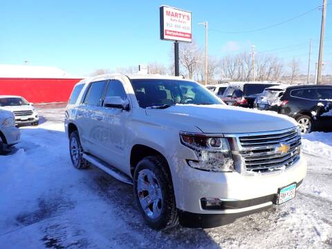 2015 Chevrolet Tahoe for sale at Marty's Auto Sales in Savage MN