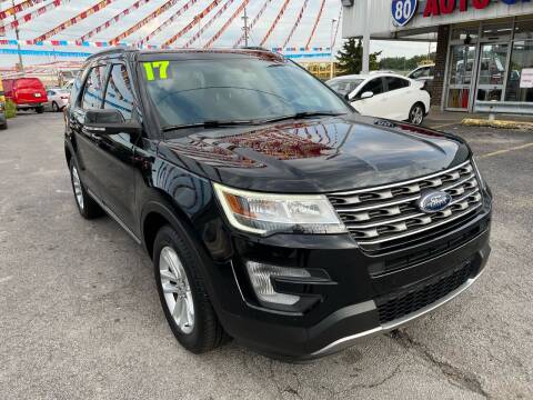 2017 Ford Explorer for sale at I-80 Auto Sales in Hazel Crest IL